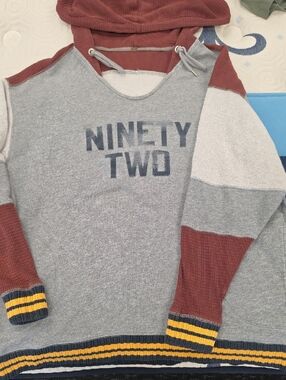 FREE PEOPLE 92 HOODIE ONE SIZE~NEW! COZY Sexy!